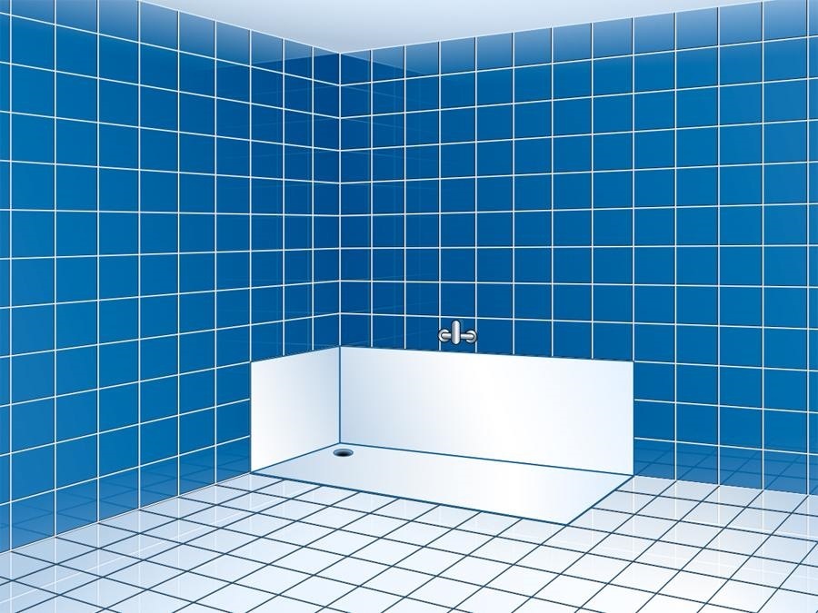 Umbau Badezimmer Einbau neue Dusche