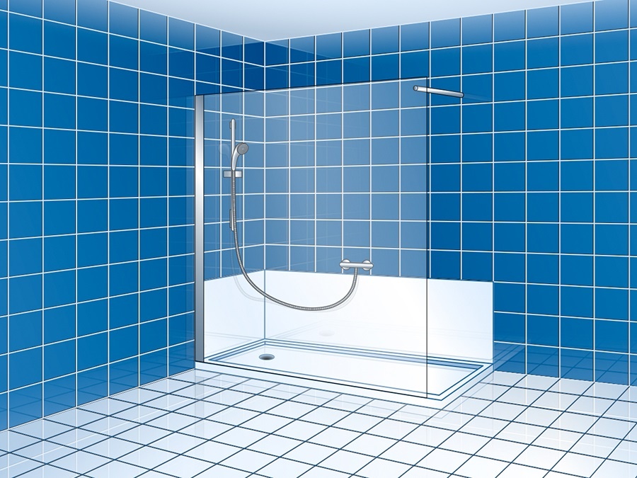 Umbau Wanne zur Dusche Modell Volksdusche